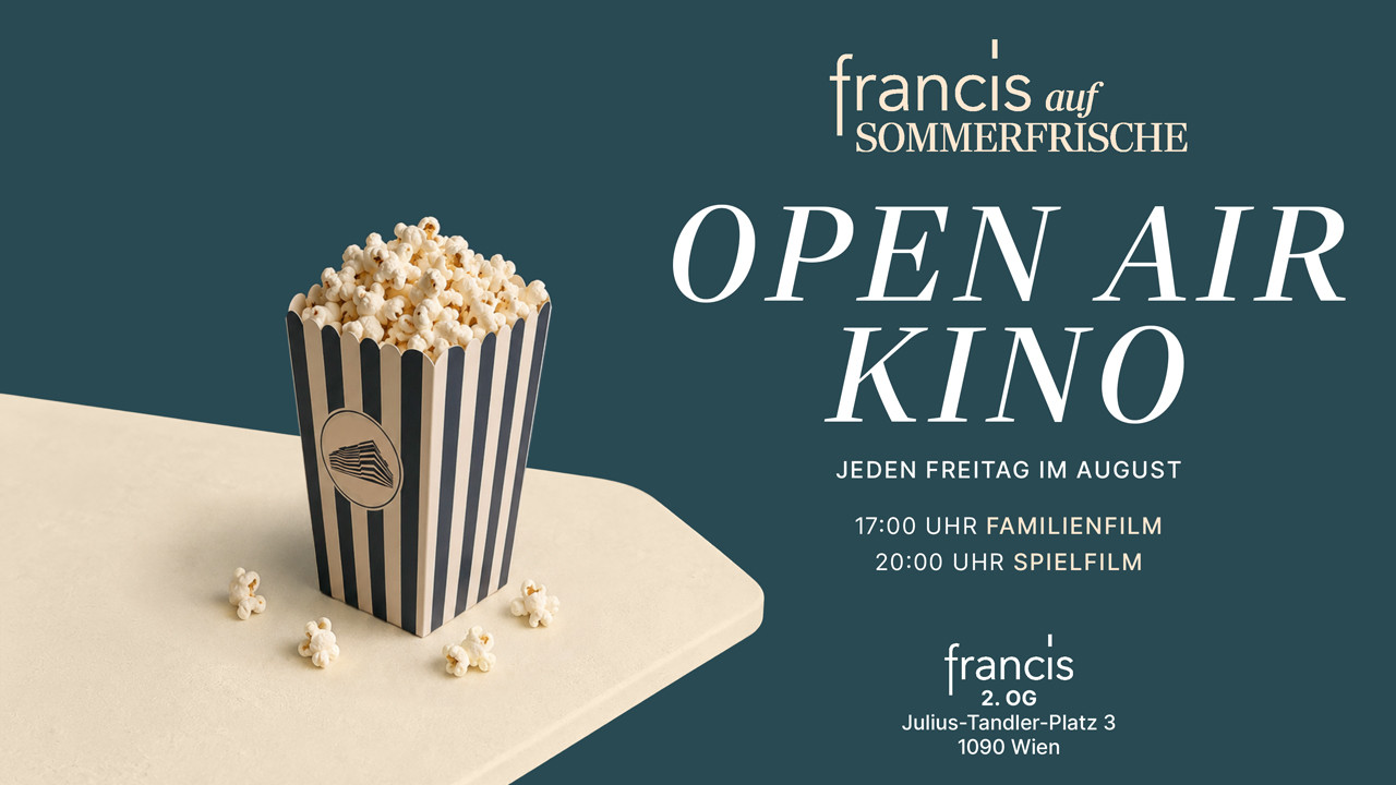 Open Air Kino auf der Plaza