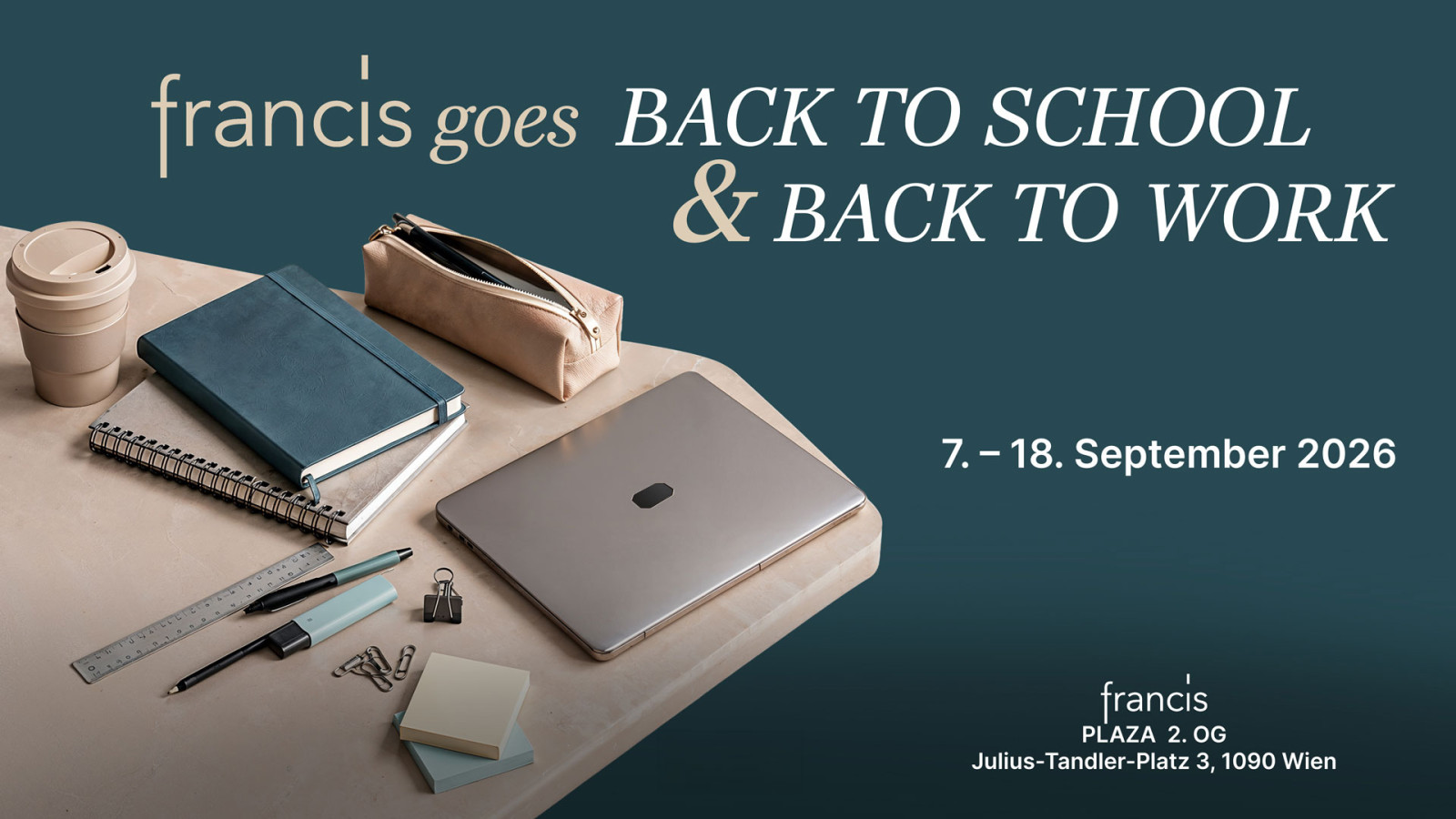 Back to School & back to Work