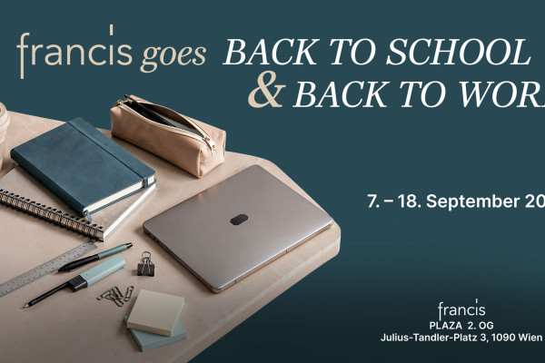Back to School & back to Work