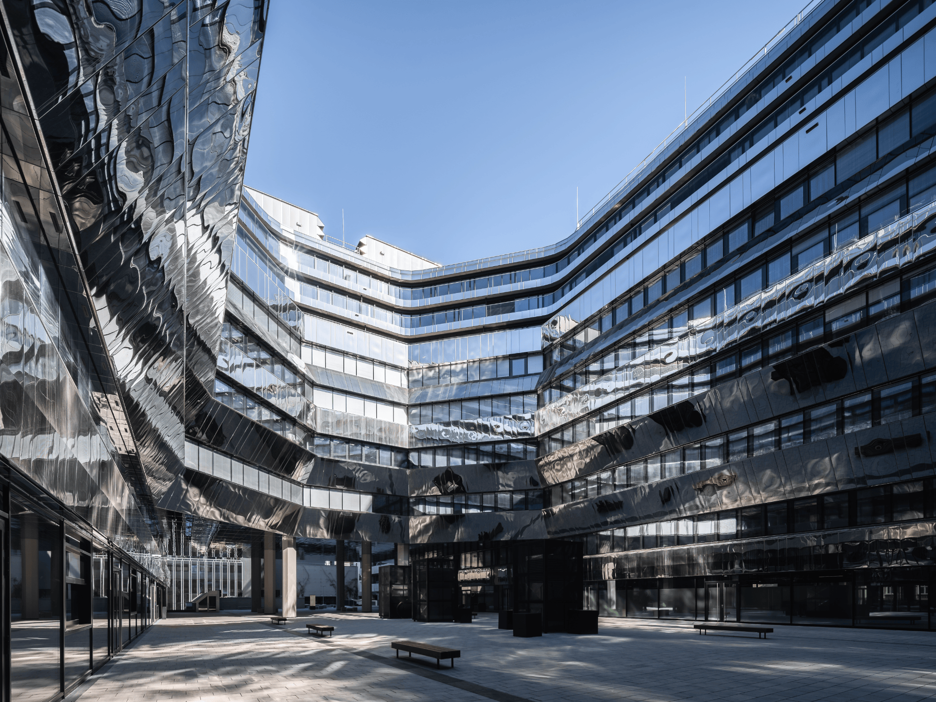 Die Mitte als Treffpunkt: die Plaza